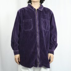 画像2: ST JOHN'S BAY 太畝コーデュロイ ジップジャケット  (2)