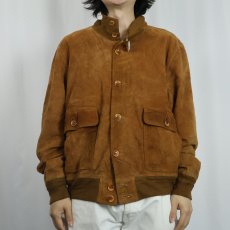 画像2:  "A-1 TYPE" スエードレザー ヴァルスタージャケット M (2)