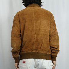 画像3:  "A-1 TYPE" スエードレザー ヴァルスタージャケット M (3)