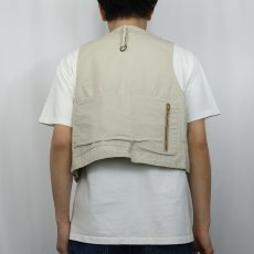 画像4: 50〜60's WOOD-STREAM by Tapatco フィッシングベスト L (4)