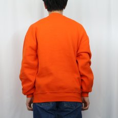 画像3: 90's RUSSELL ATHLETIC USA製 裏起毛 前V 無地スウェット M (3)