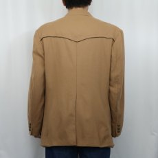 画像4: 80's PENDLETON USA製 ウールウエスタンテーラードジャケット SIZE42 (4)