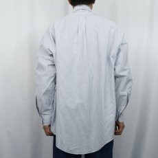 画像3: 90's Brooks Brothers USA製 ストライプ柄 オックスフォードボタンダウンシャツ SIZE17-5 (3)