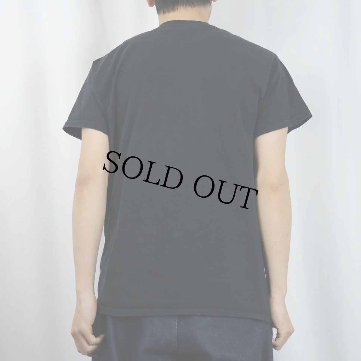画像3: Steven Rhodes "Demon Cat" イラストプリントTシャツ BLACK M (3)