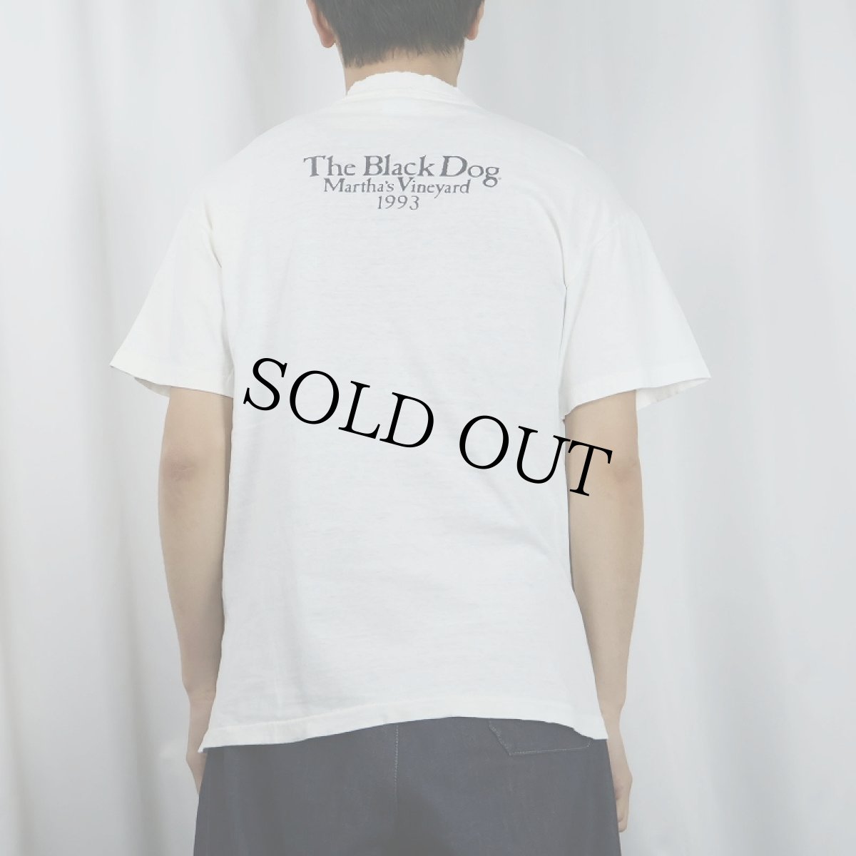 画像3: 90's The Black Dog USA製 犬プリントTシャツ M (3)