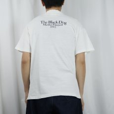 画像3: 90's The Black Dog USA製 犬プリントTシャツ M (3)