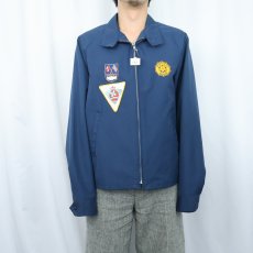 画像3: 70's AMERICAN LEGION パッチ付き スイングトップ NAVY (3)
