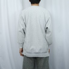 画像3: 90's EPIC REVERSE WEAVE TYPE  "U.S.NAVY" プリントスウェット L (3)