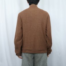 画像3: 〜70's DARTMAUTH SPORTSWEAR 切り替えデザイン ニットカーディガン L (3)