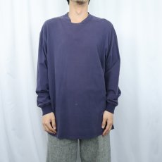 画像2: 90's RUSSELL ATHLETIC USA製 無地ロンT XL (2)