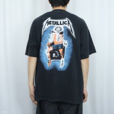 画像4: 2007 METALLICA "RIDE THE LIGHTNING" ロックバンドプリントTシャツ BLACK XL (4)