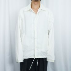 画像2: 90's ATHRETIC WORKS ナイロンコーチジャケット L (2)