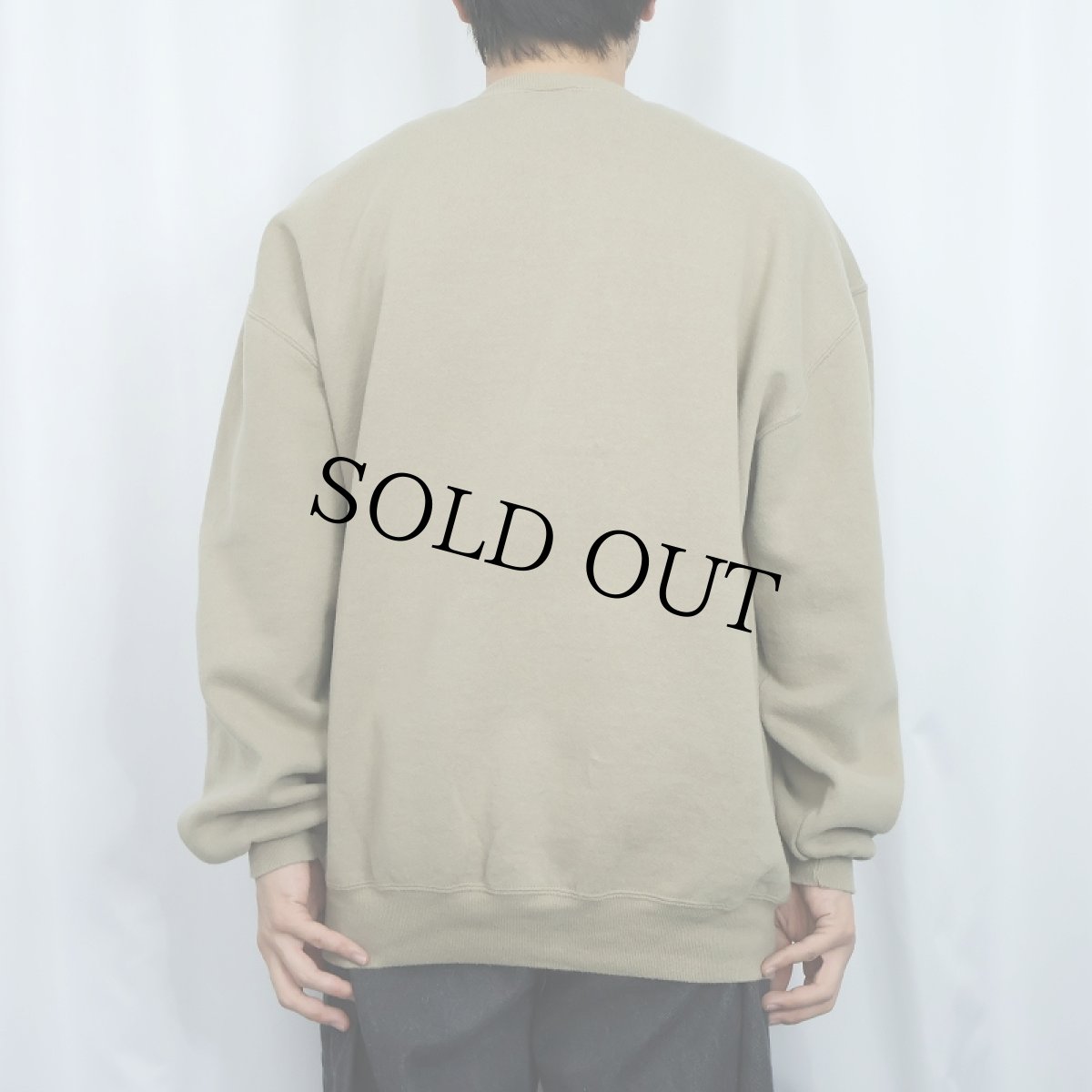 画像3: 90's RUSSELL ATHLETIC USA製 前V 無地スウェット XL (3)