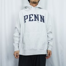 画像2: Champion REVERSE WEAVE "PENNSYLVANIA" プリントスウェットフーディー XL (2)