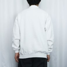 画像3: 80's JERZEES USA製 スウェットカーディガン ONESIZE (3)