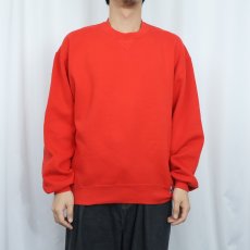 画像2: 90's RUSSELL ATHLETIC USA製 前V 無地スウェット L (2)