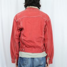 画像3: 90's Levi's 71168 カラーデニムジャケット M (3)