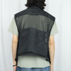 画像3: NAUTICA COMPETITION メッシュ切り替え ナイロンベスト BLACK M (3)