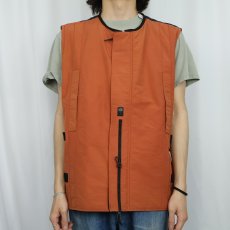 画像2: HANGAR WORK BOMB BOOGIE 裏フリース シェルベスト L (2)