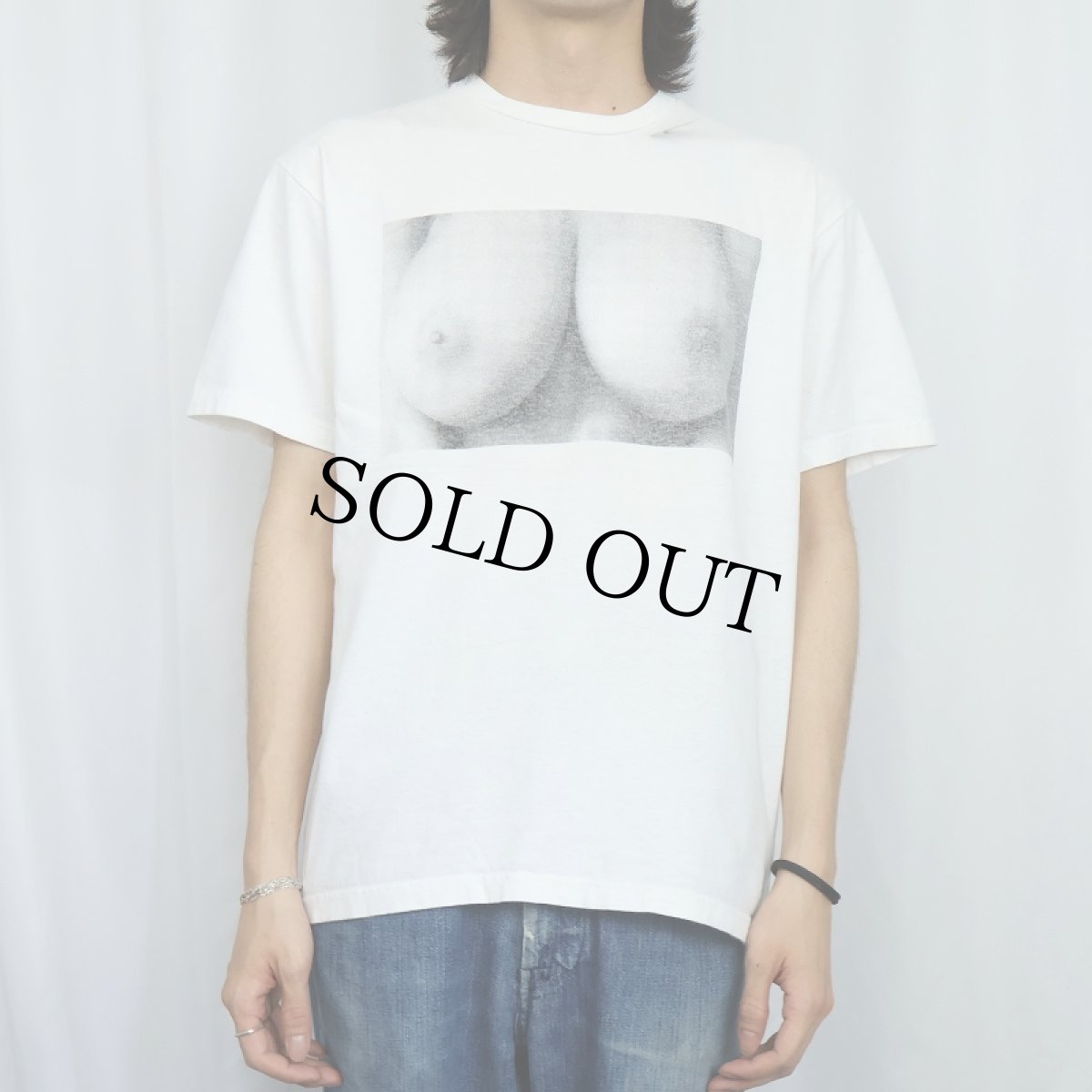 画像2: THE SELLOUT フォトプリント Tシャツ L (2)