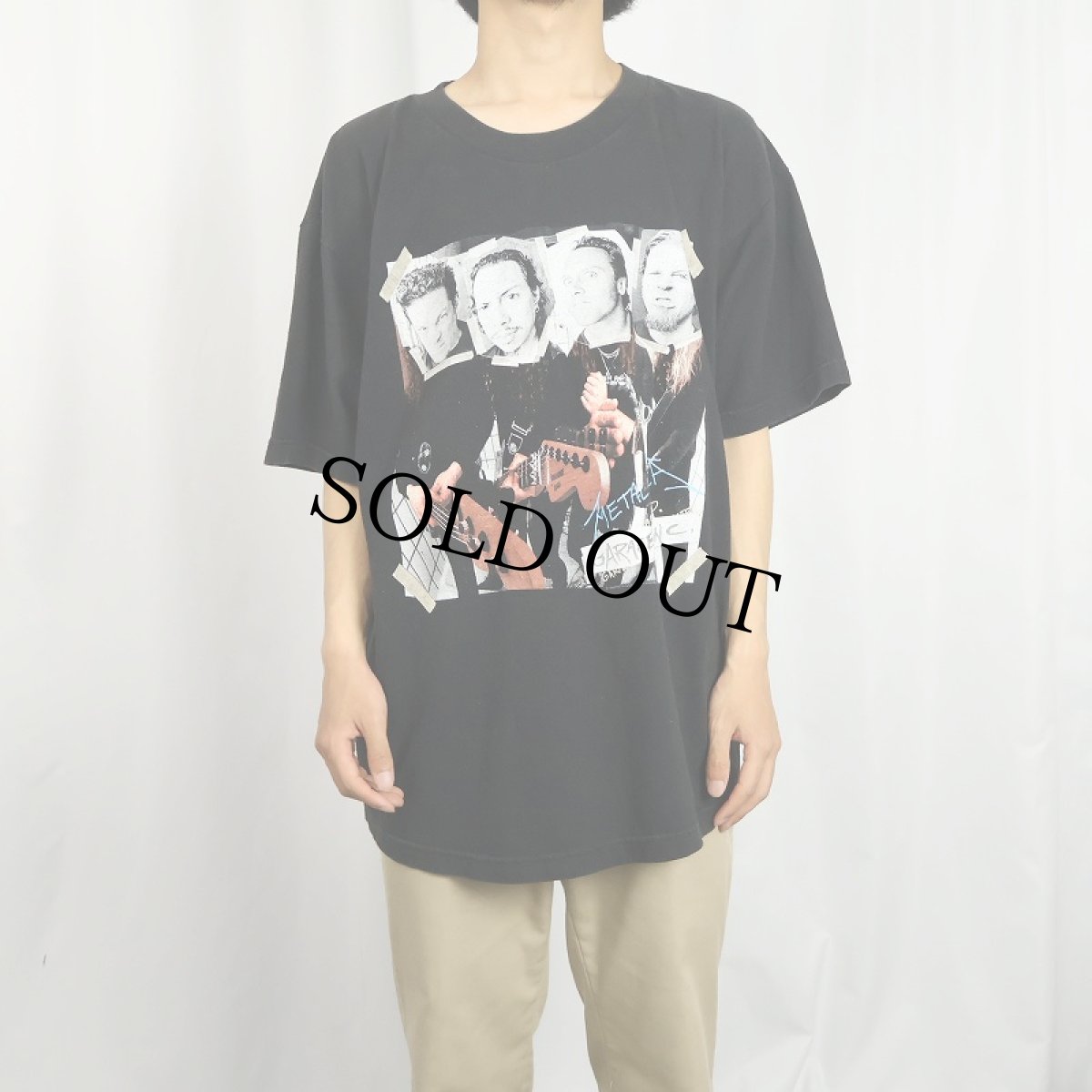画像3: 90's METALLICA "GARAGE INC." ヘヴィメタルバンドプリントTシャツ BLACK XL (3)