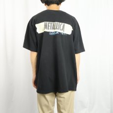 画像4: 90's METALLICA "GARAGE INC." ヘヴィメタルバンドプリントTシャツ BLACK XL (4)