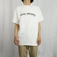 画像2: 90's〜 Elvis Presley ミュージシャンプリントTシャツ L (2)