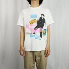 画像2: 80's Elvis Presley USA製 ミュージシャンプリントTシャツ L (2)