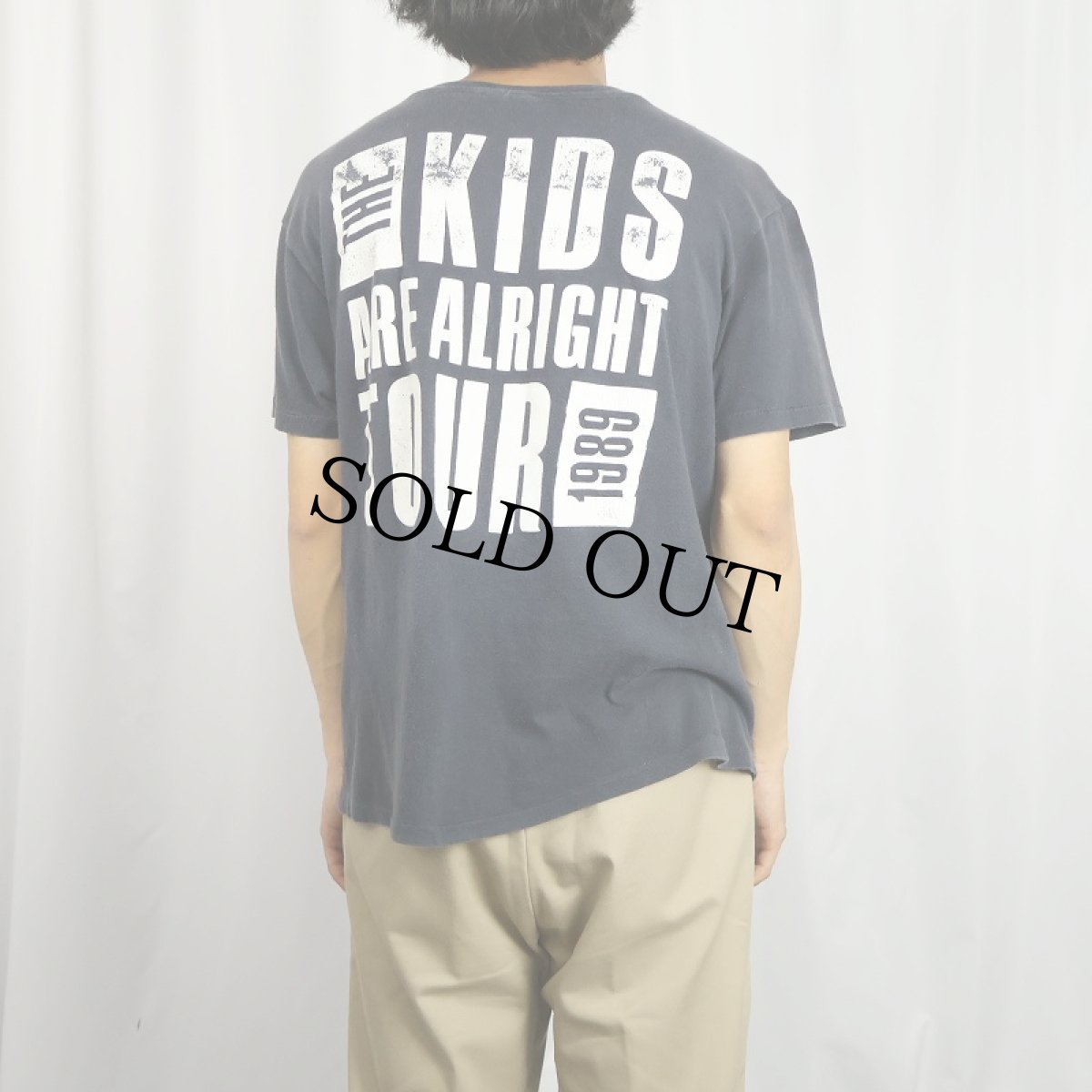 画像3: 80's The Who USA製 "THE KIDS ARE ALRIGHT TOUR 1989" ロックバンドプリントTシャツ BLACK L (3)