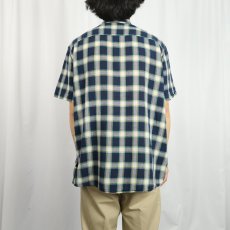 画像3: 2017SS Patagonia チェック柄 コットンシャツ L (3)