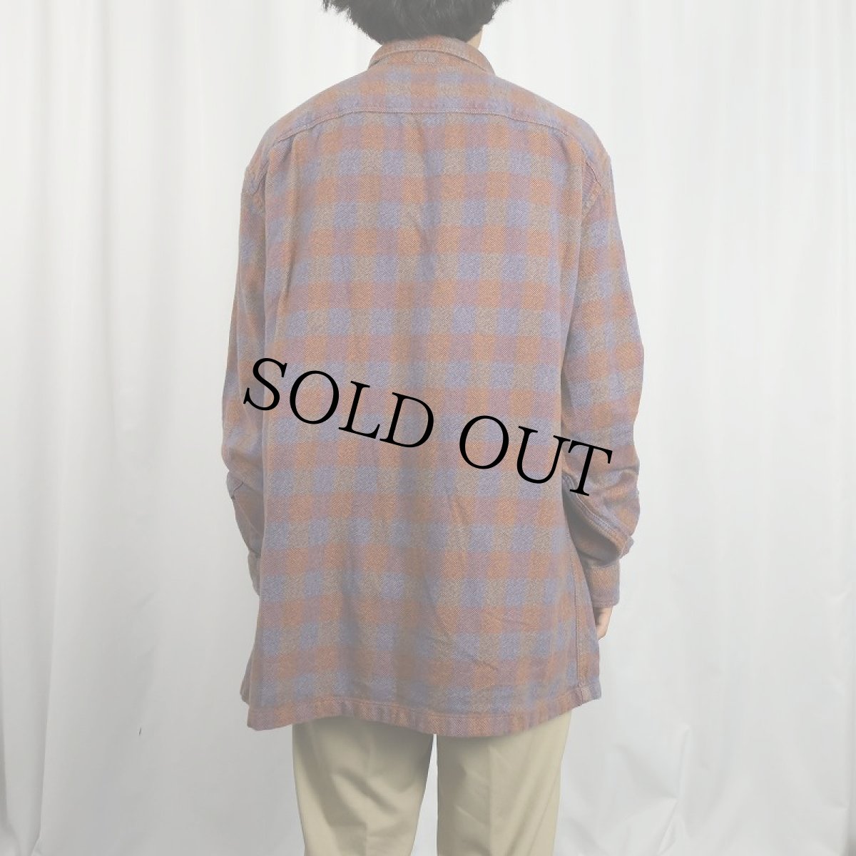 画像3: 2015AW Patagonia ブロックチェック柄 ネルシャツ L (3)