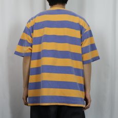 画像3: 90's GAP ボーダー柄 鹿の子Ｔシャツ  (3)