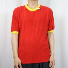 画像2: 70's DODGER パイルリンガーＴシャツ M (2)