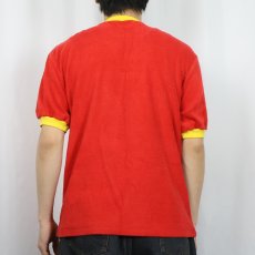 画像3: 70's DODGER パイルリンガーＴシャツ M (3)