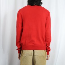 画像3: POLO Ralph Lauren ロゴ刺繍 ピマコットンニットセーター L (3)