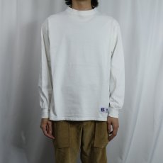 画像2: 90's RUSSELL ATHLETIC USA製 無地ロンT XL (2)