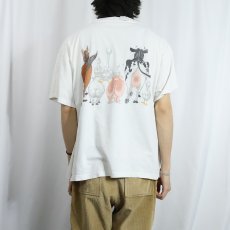 画像4: "Samoëns" アニマルイラストプリントTシャツ XXL (4)