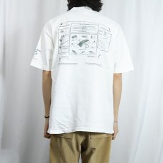 画像3: 90's ORVIS USA製 "GREAT ROCKY MOUNTAIN OUTFITTERS" フィッシングTシャツ L (3)
