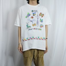 画像2: Saint Louis Zoo "BUG" 虫プリントTシャツ XL (2)