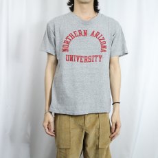画像2: 70's ARTEX USA製 "NORTHERN ARIZONA UNIVERSITY" プリントTシャツ L (2)