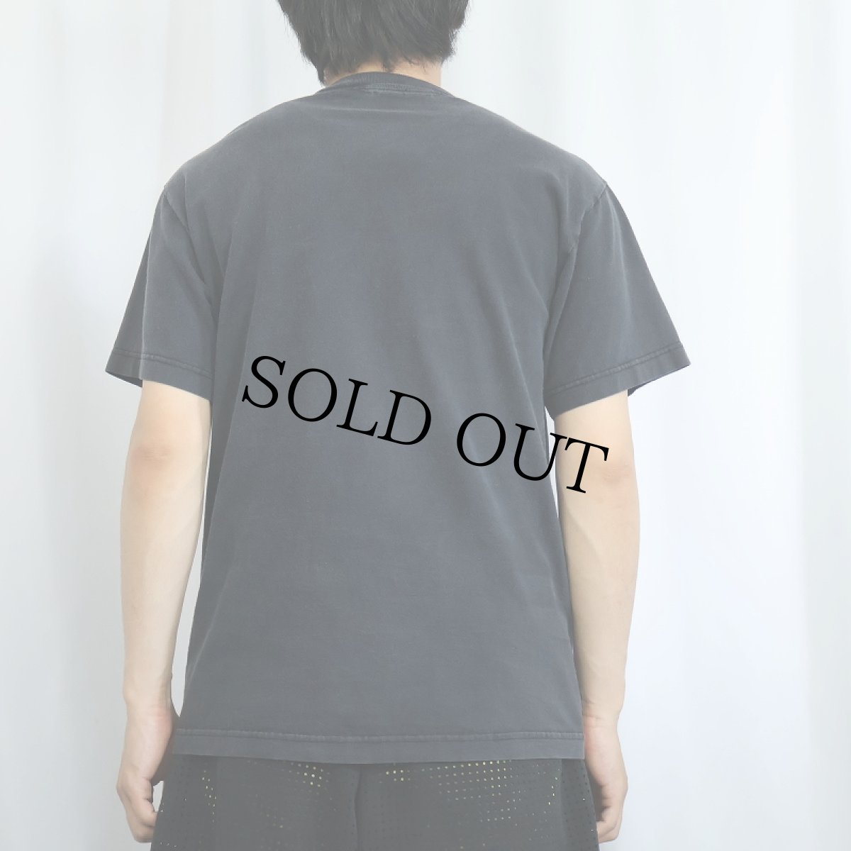画像3: John Coltrane サックス奏者 プリントTシャツ BLACK  (3)
