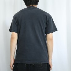画像3: John Coltrane サックス奏者 プリントTシャツ BLACK  (3)