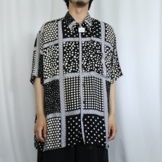 画像2: IN FINE 総柄 シャツ  (2)