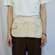 画像2: VINTAGE キャンバスツールエプロン (2)
