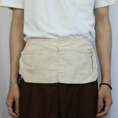 画像2: VINTAGE キャンバスツールエプロン (2)