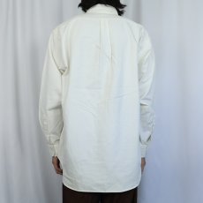 画像3: Ralph Lauren "BIG SHIRT" ロゴ刺繍 コットンボタンダウンシャツ M タグ付き未使用 (3)