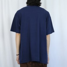 画像3: "YOU MISS 100% OF THE SHOTS YOU DON'T TAKE" ジョークプリントTシャツ NAVY 2XL (3)