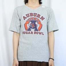 画像2: 70〜80's "AUBURN SUGAR BOWL" カレッジプリント カットオフフットボールTシャツ  (2)