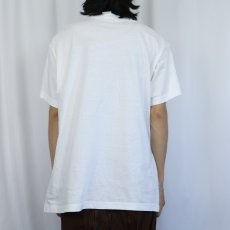 画像3: "HOW WOULD YOU LIKE A NICE HOT CUP OF SHUT THE FUCK UP?" ジョークプリントTシャツ XL (3)