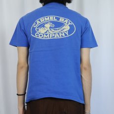 画像4: 80's CARMEL BAY COMPANY USA製 プリントTシャツ M (4)